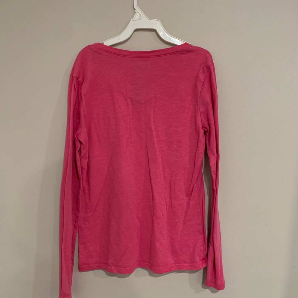 Girls Pink Old Navy V-Neck